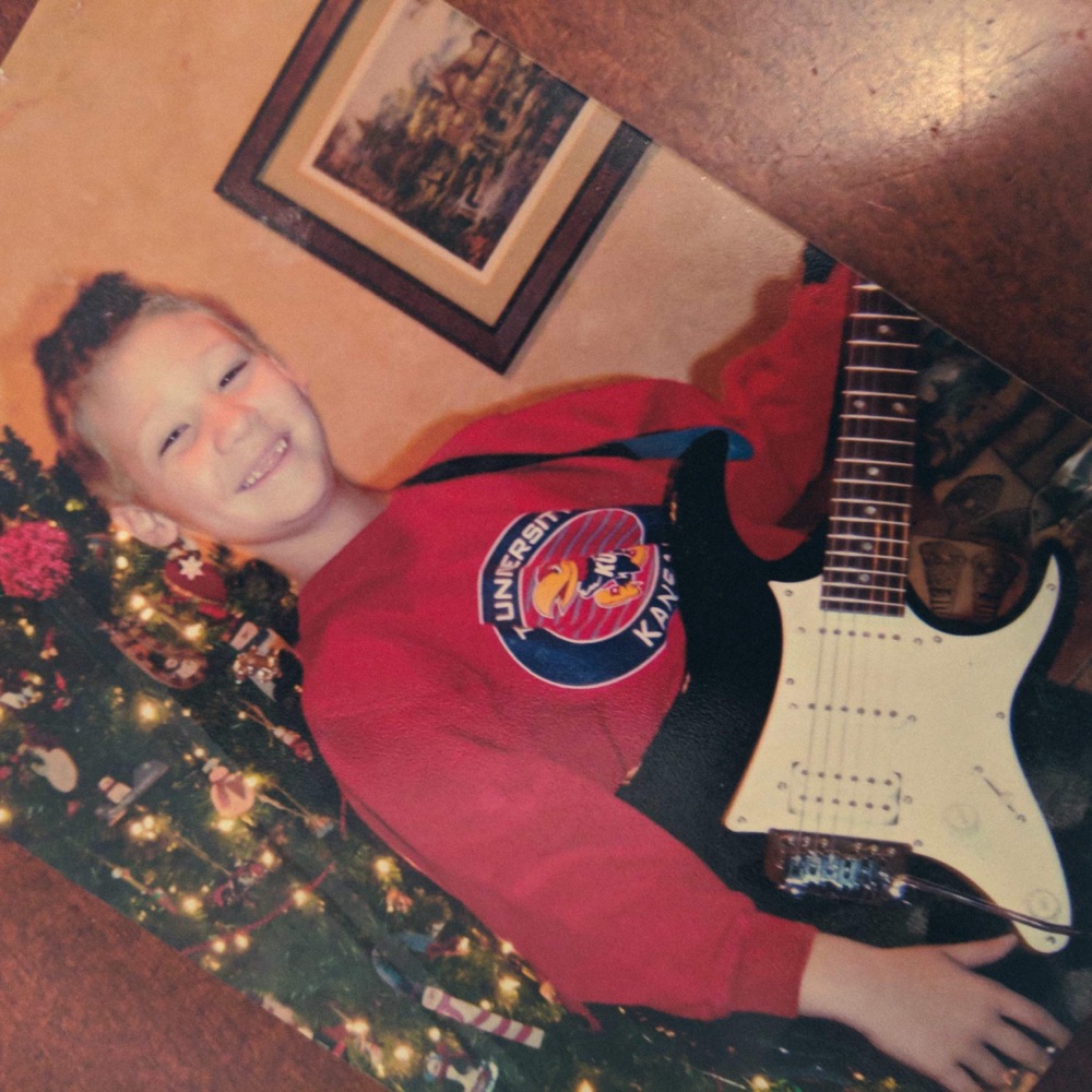 Syler Dane as a young musician